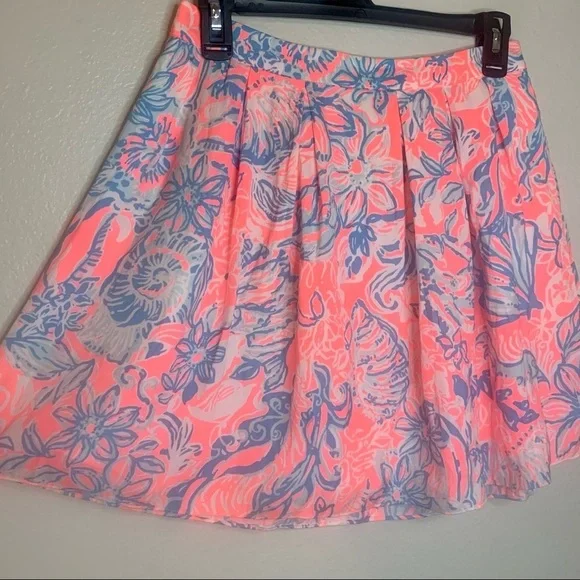 Lilly Pulitzer Selina skirt Summer Siren Size 0 - Picture 3 of 7